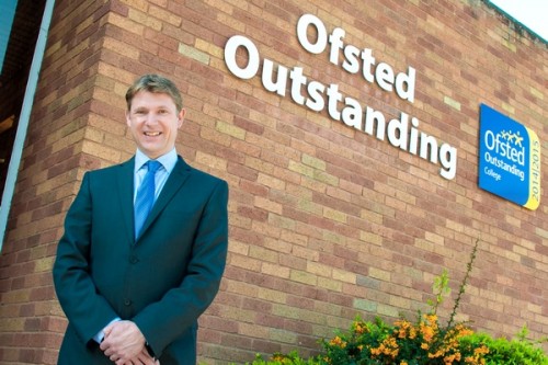 College Principal, James Staniforth
