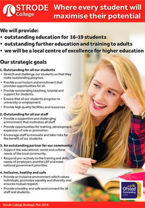 Strode College Strategic Plan